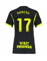Atletico Madrid David Hancko #17 Vieraspaita Naisten 2026-27 Lyhythihainen